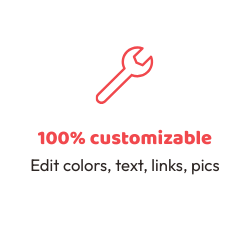 Cawaii Creatives&#39; Carrd Template is 100% Customizable